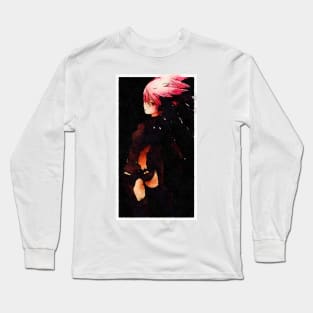 Anime Charecter Watercolor Long Sleeve T-Shirt